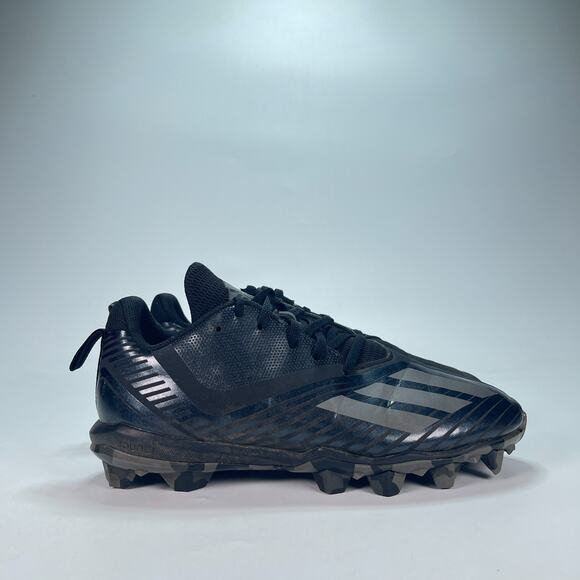 adidas Adizero Spark Mid Black Sprintskin Football Cleats FY8373 Men\'s Size 7 main image 6